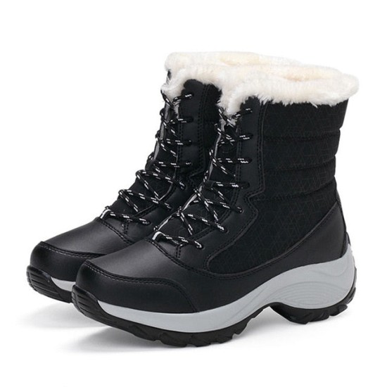 Waterproof Winter Platform Keep Warm Ankle Winter Boot Waterproof Winter Platform Keep Warm Ankle Winter Boot