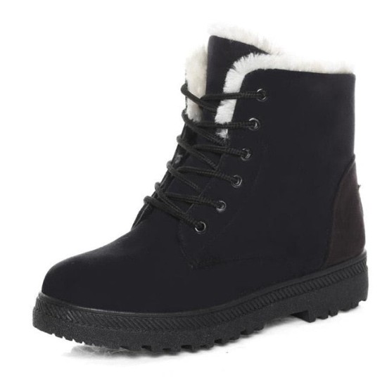 Women Snow Warm Plush Insole Winter Ankle Boots Women Snow Warm Plush Insole Winter Ankle Boots