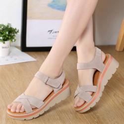 Leather Sandals Summer New Ladies Sandals Slippers