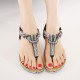Bohemia Flat Women Sandals Sexy String Bead Beach Summer shoes Bohemia Flat Women Sandals Sexy String Bead Beach Summer shoes