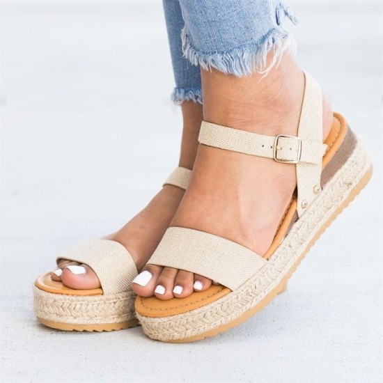 Wedges High Heels Chaussures Platform Sandals Wedges High Heels Chaussures Platform Sandals