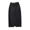 Front Slit Denim Skirt Women Long Jeans Skirt