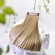 Basic Pleated Midi Long Skirt For Women Fashion Office Basic Pleated Midi Long Skirt For Women Fashion Office