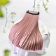 Basic Pleated Midi Long Skirt For Women Fashion Office Basic Pleated Midi Long Skirt For Women Fashion Office