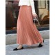 Casual Chiffon Flared High Waist Long Skirts Casual Chiffon Flared High Waist Long Skirts