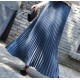 Casual Chiffon Flared High Waist Long Skirts Casual Chiffon Flared High Waist Long Skirts