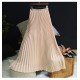 Casual Chiffon Flared High Waist Long Skirts Casual Chiffon Flared High Waist Long Skirts