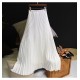 Casual Chiffon Flared High Waist Long Skirts Casual Chiffon Flared High Waist Long Skirts