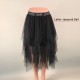 Fashion Elastic High Waist Pleated Long Midi Skirt Fashion Elastic High Waist Pleated Long Midi Skirt