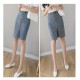 Denim Sheath Wrap Single-Breasted High Waist Pencil Midi Skirt Denim Sheath Wrap Single-Breasted High Waist Pencil Midi Skirt
