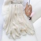 Elegant Solid Color Pleated Midi Skirt Elegant Solid Color Pleated Midi Skirt