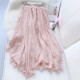 Elegant Solid Color Pleated Midi Skirt Elegant Solid Color Pleated Midi Skirt
