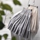 Elegant Vertical Stripes Lace-up A-Line Midi Skirt Elegant Vertical Stripes Lace-up A-Line Midi Skirt