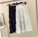 Fashion Tassels Skirts Thin A-line Feathers Empire Solid Fashion Tassels Skirts Thin A-line Feathers Empire Solid