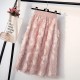 Fashion Tassels Skirts Thin A-line Feathers Empire Solid Fashion Tassels Skirts Thin A-line Feathers Empire Solid