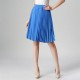 High Waist Pleated Solid Color Chiffon Vintage Skirt High Waist Pleated Solid Color Chiffon Vintage Skirt