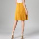 High Waist Pleated Solid Color Chiffon Vintage Skirt High Waist Pleated Solid Color Chiffon Vintage Skirt
