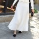 Casual Chiffon Flared High Waist Long Skirts Casual Chiffon Flared High Waist Long Skirts