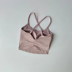 Sports Bra Women with Cross Shaped Back and Side Fitness Bra