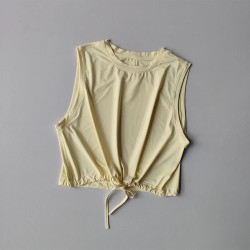 Yoga Suit Sports Vest T-shirt Fitness Suit