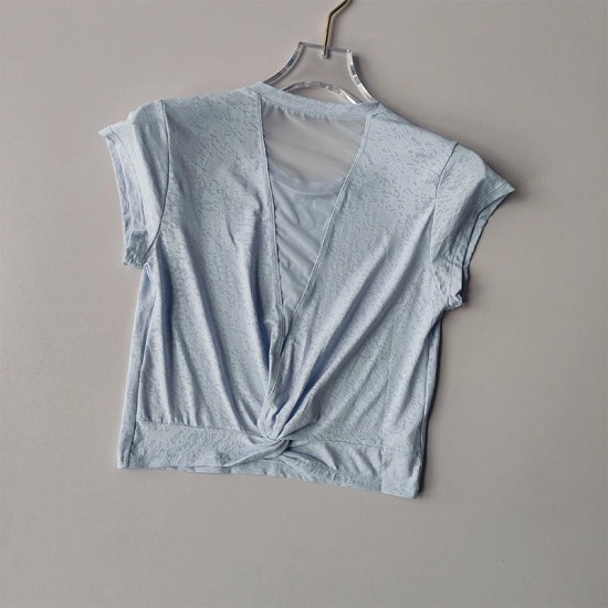 Short Breathable Beautiful Back Sports Top