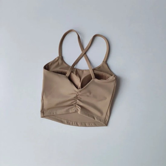 Sports Bra Women with Cross Shaped Back and Side Fitness Bra Sports Bra Women with Cross Shaped Back and Side Fitness Bra