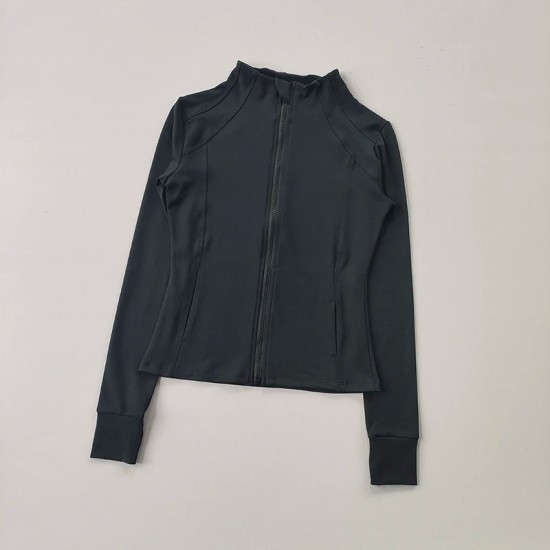 Sports Coat for Women Slim Fitting Clothes Long Sleeved Sports Coat for Women Slim Fitting Clothes Long Sleeved
