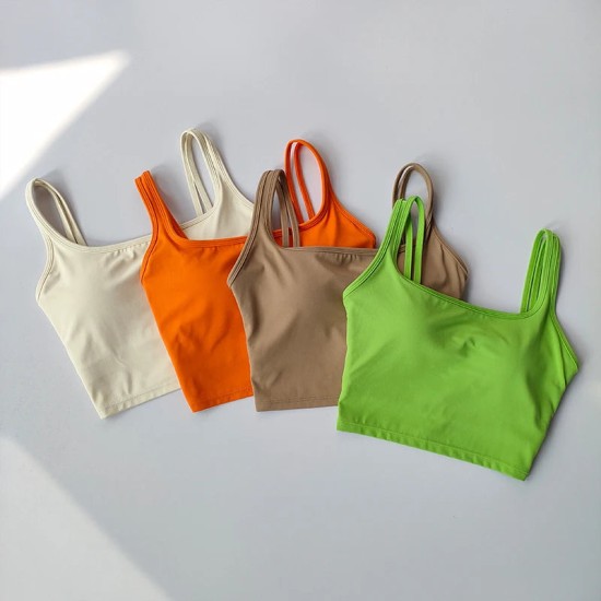 Shoulder Strap U-shaped Beautiful Back Women's Yoga Bra Shoulder Strap U-shaped Beautiful Back Women's Yoga Bra