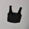 One-piece Cup Cross Back Sports Bra Tank Top
