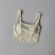 One-piece Cup Cross Back Sports Bra Tank Top One-piece Cup Cross Back Sports Bra Tank Top