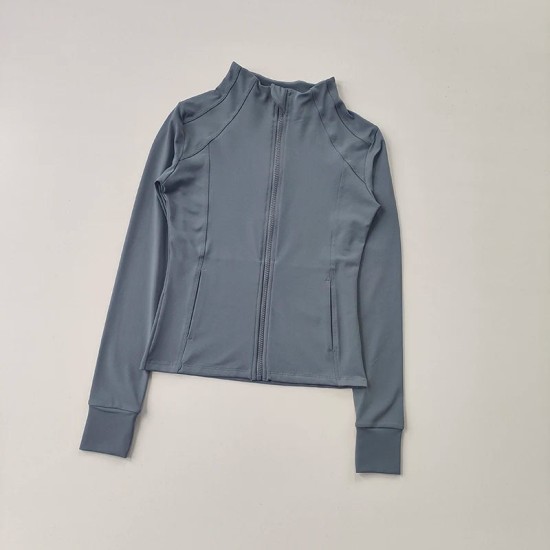 Sports Coat for Women Slim Fitting Clothes Long Sleeved Sports Coat for Women Slim Fitting Clothes Long Sleeved
