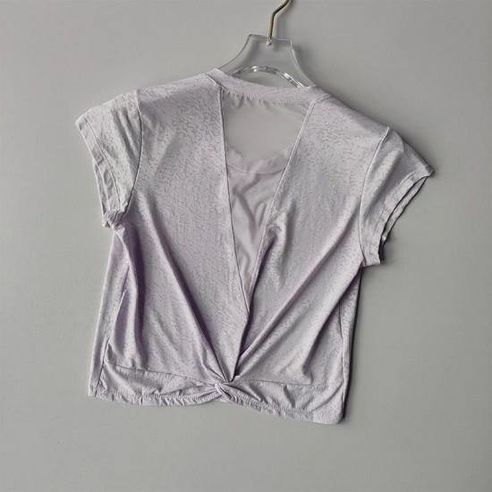 Short Breathable Beautiful Back Sports Top