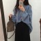 Chic Pullover Sweater Women Loose Lazy Oversize Knitted Tops Streetwear