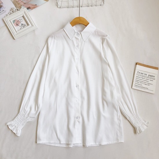 Vest Sweater Women White Shirts Knitted Vest Two-piece Set Vest Sweater Women White Shirts Knitted Vest Two-piece Set