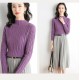 Women Sweater Turtleneck Long Sleeve Pullover Casual Vintage Basic Women Sweater Turtleneck Long Sleeve Pullover Casual Vintage Basic