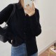 Casual Sweater V Neck Button Up Cardigan Loose Vintage Knitted Casual Sweater V Neck Button Up Cardigan Loose Vintage Knitted