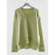 Knitted Sweater Pullovers Loose Casual Tops Jumpers Knitted Sweater Pullovers Loose Casual Tops Jumpers