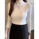 Sweater Slim Jumpers Knitted Solid Pullover Elegant Sweater Sweater Slim Jumpers Knitted Solid Pullover Elegant Sweater