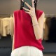 Cashmere Vest Pullover Indoor Sleeveless Sweater Cashmere Vest Pullover Indoor Sleeveless Sweater