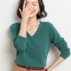 Sweater Women's Pullover V-neck Long Sleeve Sweater Women's Pullover V-neck Long Sleeve