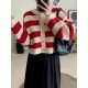 Fashion Sweater Cardigan Knitted Striped Long Sleeve Casual Tops Fashion Sweater Cardigan Knitted Striped Long Sleeve Casual Tops