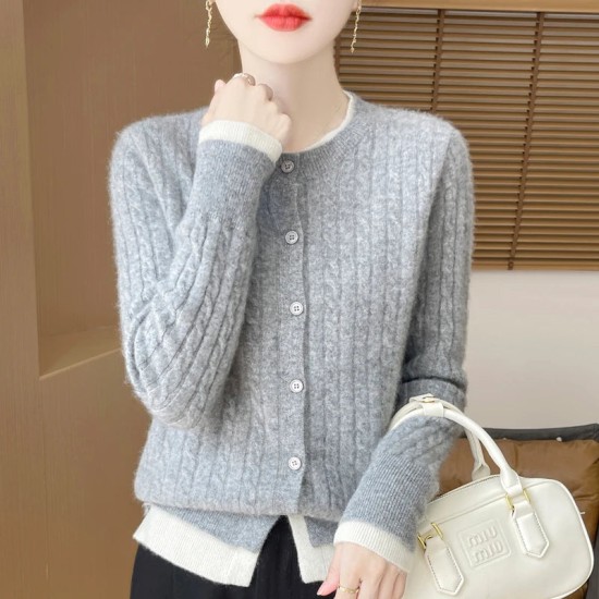 cashmere sweater women's o neck cardigan warm bottom knit shirt top cashmere sweater women's o neck cardigan warm bottom knit shirt top