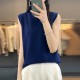 Cashmere Vest Pullover Indoor Sleeveless Sweater Cashmere Vest Pullover Indoor Sleeveless Sweater
