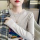 Sweater Solid O-neck Knitwear Korean Casual Pullovers Long Sleeve Sweater Solid O-neck Knitwear Korean Casual Pullovers Long Sleeve