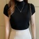 Casual Women Clothing Knitted Women Top Casual Women Clothing Knitted Women Top
