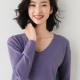 Women Sweater Long Sleeve Loose Jumpers N-neck Shirt Casua Women Sweater Long Sleeve Loose Jumpers N-neck Shirt Casua