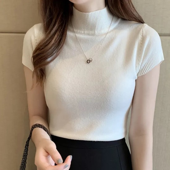 Casual Women Clothing Knitted Women Top Casual Women Clothing Knitted Women Top