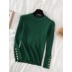 pullovers casual autumn button o-neck chic sweater pullovers casual autumn button o-neck chic sweater