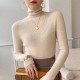 Women Collar Turtleneck Sweaters Slim Pullover Women Basic Tops Women Collar Turtleneck Sweaters Slim Pullover Women Basic Tops