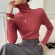 Women Sweater Turtleneck Warm Knitwear Casual Solid Fashion Women Sweater Turtleneck Warm Knitwear Casual Solid Fashion
